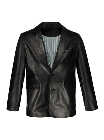 JP1880 Lederjacke in schwarz