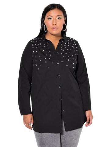 Studio Untold Hemdbluse in schwarz