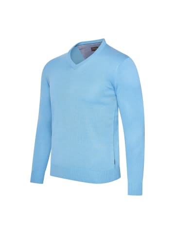 Cappuccino Italia Pullover Salerno in Blau