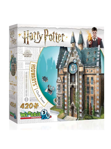 JH-Products Hogwarts Clocktower Harry Potter (420 Teile) - 3D-Puzzle | 3D-PUZZLE