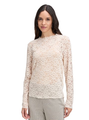 CARTOON Langarm-Shirt mit Kragen in Pink Tint