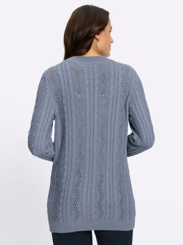WITT WEIDEN Strickjacke in taubenblau