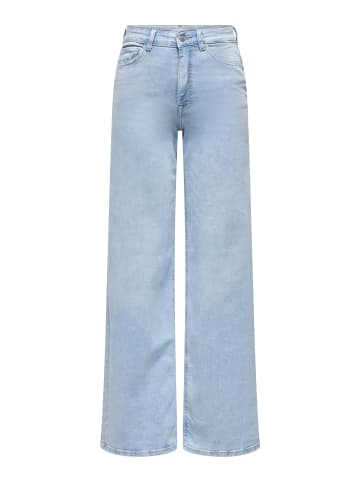 JDY Jeans mit weitem Bein in Light Blue Denim