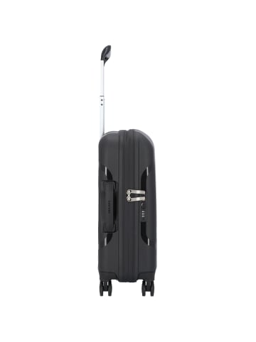 Delsey Clavel 4-Rollen Kabinentrolley 55 cm in schwarz