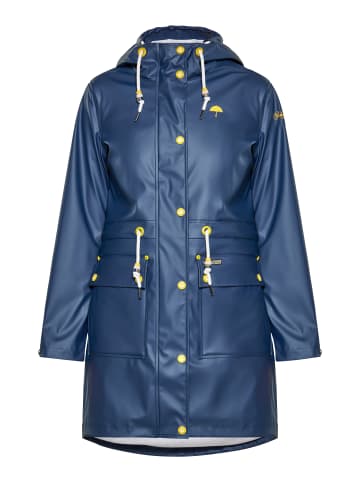 Schmuddelwedda Damen Regenmantel in Marine