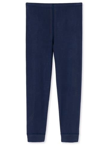 Schiesser Lange Unterhose 955 Multi in dunkelblau, weiss