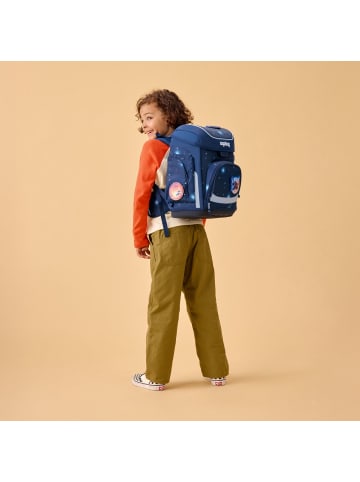 Ergobag Grundschulranzen-Set, CUBO "KoBärnikus" 5-tlg. in Blau