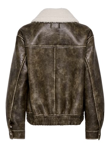 ONLY Blousonjacke in Chocolate Martini