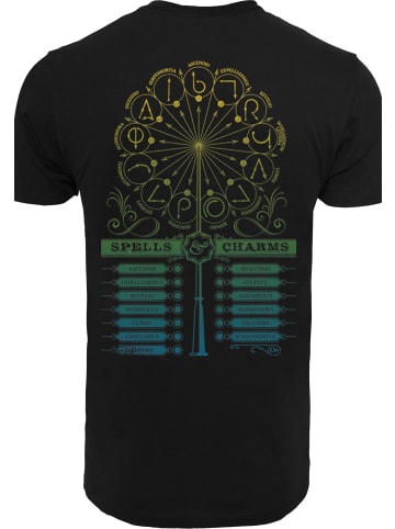 F4NT4STIC T-Shirt Harry Potter Wingardium Leviosa Spells Charms in schwarz