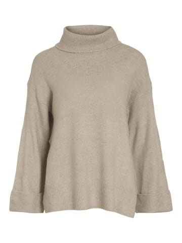 Vila Strickpullover in Super Light Natural Melan