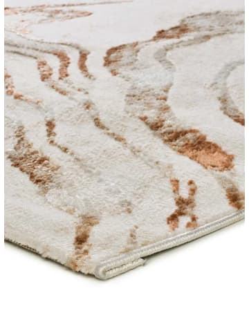 Atticgo Kurzflor-Teppich KEOPS in beige/kupfer