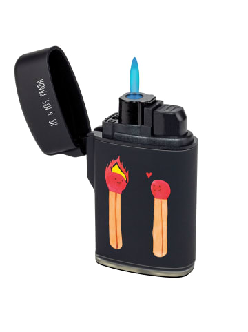 Mr. & Mrs. Panda sturmfeuerzeug Streichhölzer ohne Spruch in Schwarz