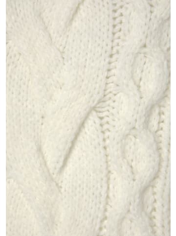 Buffalo Stehkragenpullover in creme