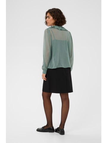 Kaffe Bluse langarm KAmarcella Regular fit in Balsam Green