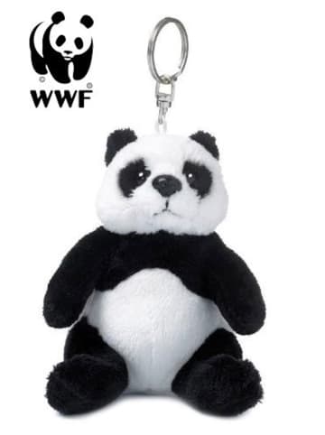 WWF Plüschanhänger Panda (10cm) in weiß