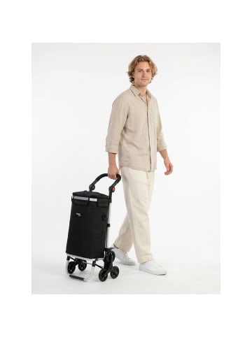 Punta Fabrizio Einkaufstrolley 50 cm in schwarz