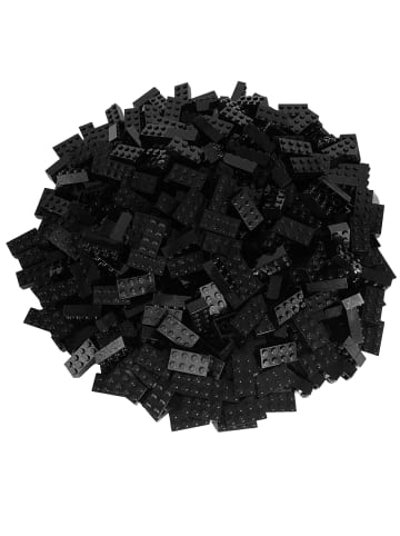 LEGO 2x4 Hochsteine 3001 100x Teile - ab 3 Jahren in black