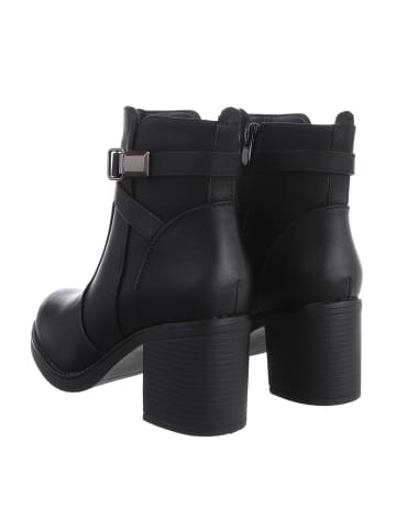 Ital-Design Stiefelette in Schwarz