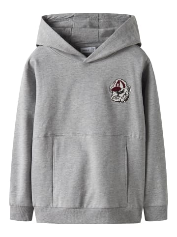 name it Hoodie in Grey Melange