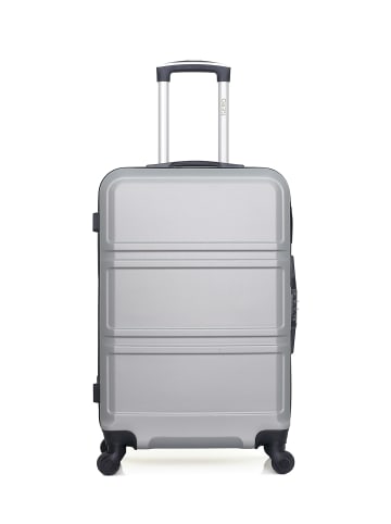 Hero Mittelgroßer Hartschalenkoffer UTAH in HeLgrau (64L)