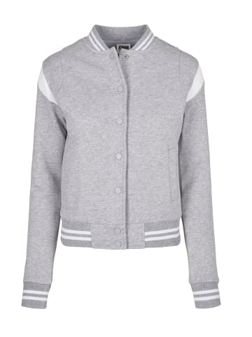 Urban Classics College Jackets in grey/white
