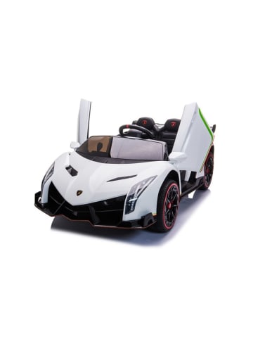 Es-Toys Kinder Elektroauto Lamborghini in weiß