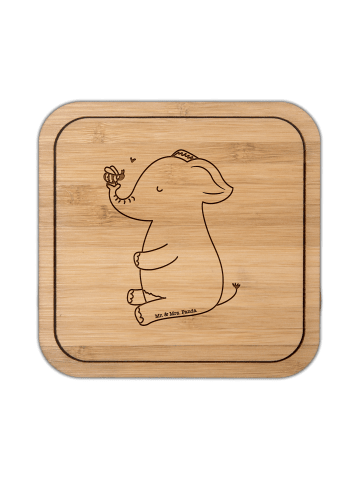 Mr. & Mrs. Panda Tischuntersetzer Elefant Biene ohne Spruch in Transparent