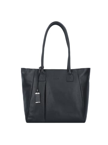 PICARD Pure Schultertasche Leder 34 cm in schwarz