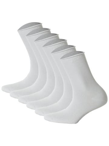 Hudson Socken 6er Pack in Weiss
