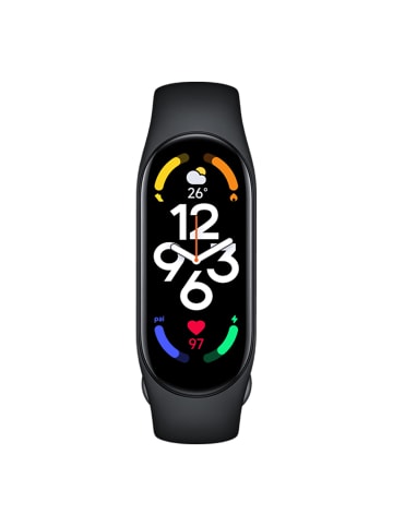 xiaomi Fitnesstracker Mi Smart Band 7 in schwarz