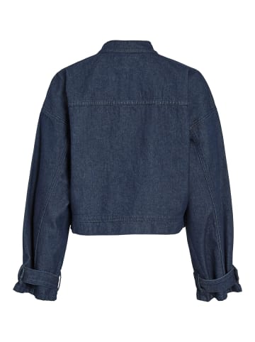 Vila Jacke in Dark Blue Denim