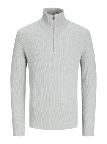 Jack & Jones Gemütlicher Pullover für kühlere Tage, mit Rundhalsausschnitt. in Grau-2
