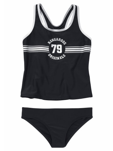 Kangaroos Tankini in schwarz