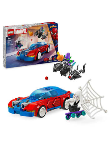 LEGO Bausteine Marvel Super Heroes Spider-Mans Rennauto & Venom Green Goblin, ab 7 J