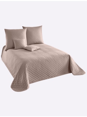 Heine Tagesdecke in taupe
