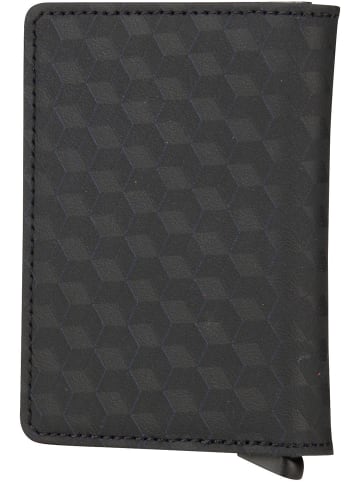 Secrid Geldbörse Slimwallet Optical in Black-Titanium