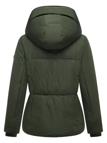 Navahoo Winterjacke Flüsterfee 14 in Dark Olive