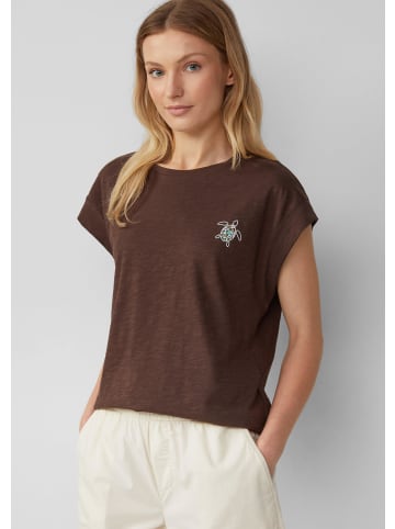 s.Oliver T-Shirt in 88D0_mokka