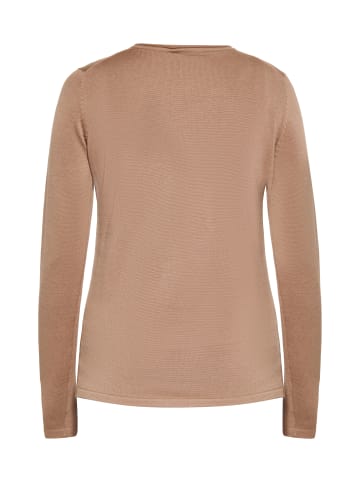 Sidona Damen Pullover in Taupe