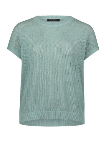Betty Barclay Lochstrick-Pullover ohne Arm in Aquifer
