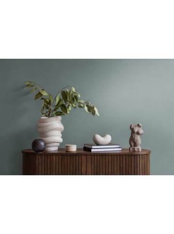 A.S. Création Tapete Fine Weave in Salbei-Grün