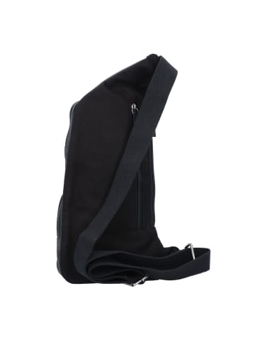 Greenburry Vintage Umhängetasche Leder 43 cm in black
