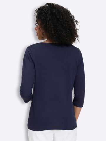 Sieh an! 3/4-Arm-Shirt in marine