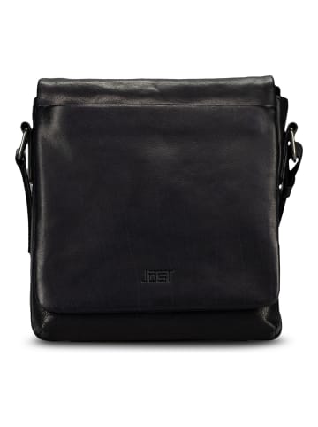 Jost Glasgow Umhängetasche S RFID Schutz Leder 23 cm in black