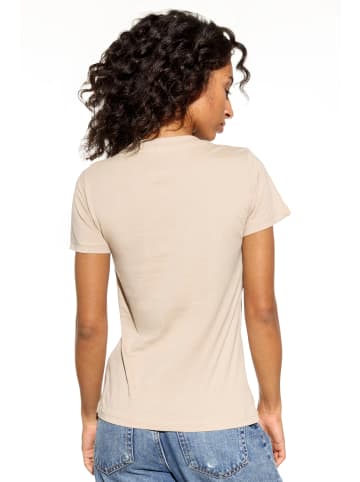 Cotton Prime® 2 Stück Damen T-Shirt O-Neck - Tee in beige