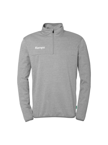 Kempa 1/4 ZIP TOP 1/4 Zip Top Kids in dark grau melange