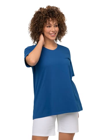 Ulla Popken Shirt in grau blau