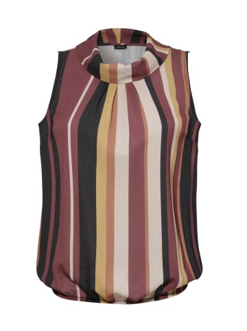 Laura Scott Blusentop in bordeaux-gestreift