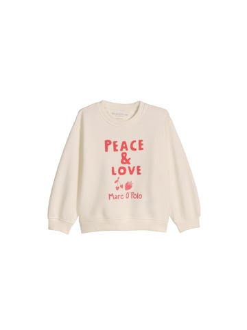 Marc O'Polo KIDS-GIRLS Sweatshirt in WHITE COTTON