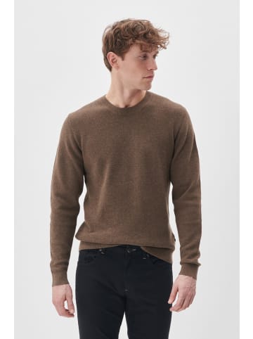 Matinique Strickpullover MAlagoon Gerade Passform in Morel Melange